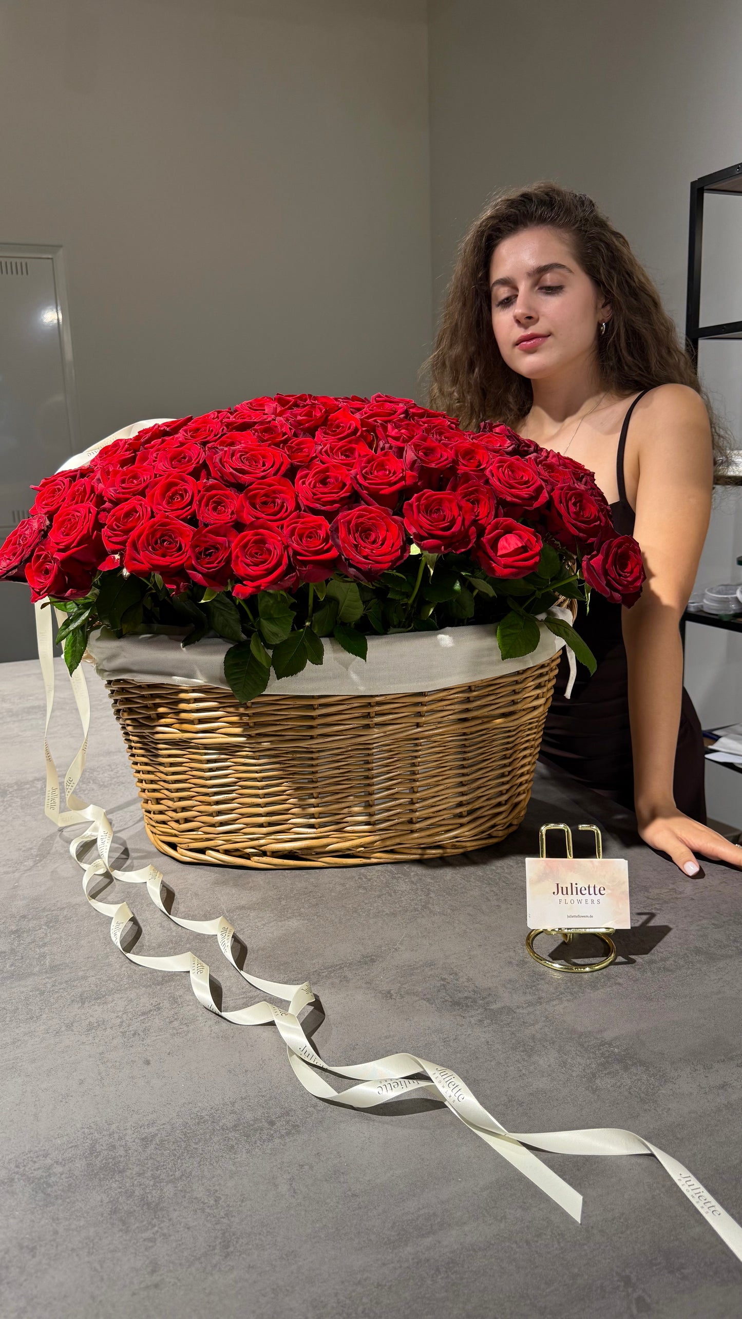 Roses in the box